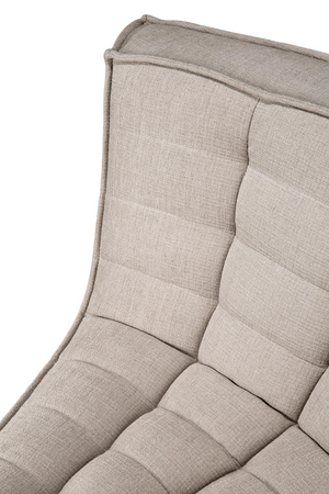 Curved Upholstered Sofa | Ethnicraft N701 | Oroa.com