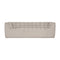 Modern or European furniture - Stitched Detail 3-Seater Sofa - www.oroa.com
