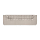 Modern or European furniture - Stitched Detail 3-Seater Sofa - www.oroa.com