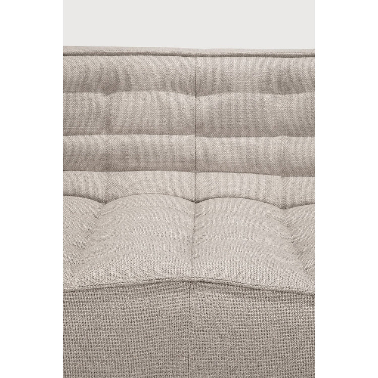 Modern or European furniture - Stitched Detail 3-Seater Sofa - www.oroa.com