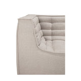 Modern or European furniture - Stitched Detail 3-Seater Sofa - www.oroa.com