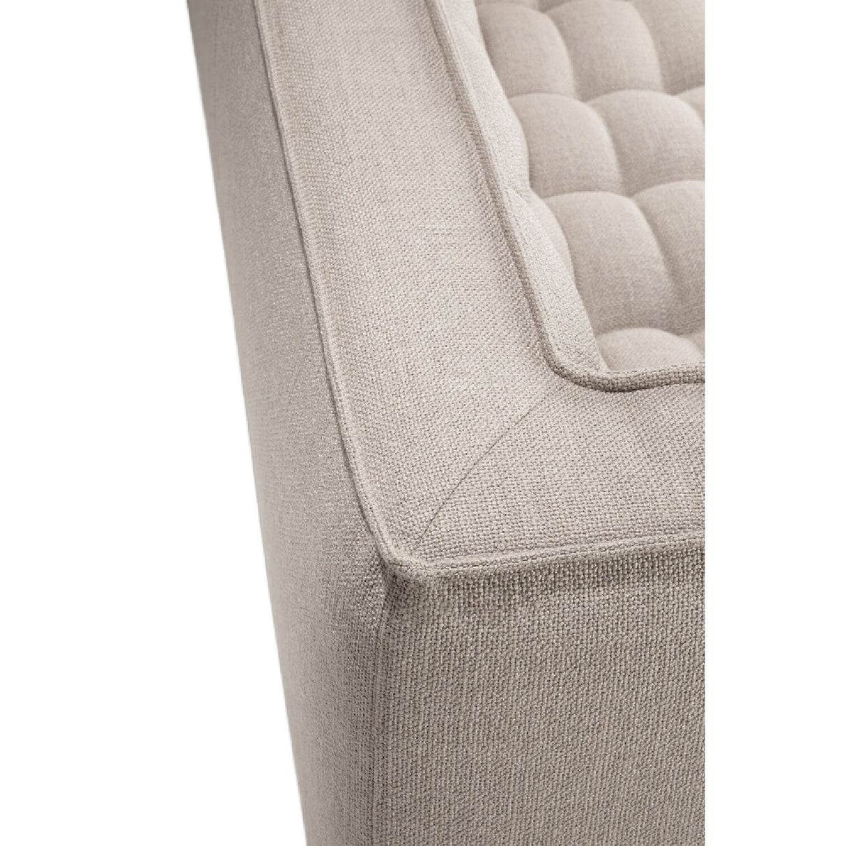 Modern or European furniture - Stitched Detail 3-Seater Sofa - www.oroa.com