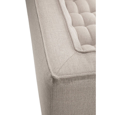 Modern or European furniture - Stitched Detail 3-Seater Sofa - www.oroa.com
