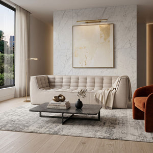   Modern or European furniture - Stitched Detail 3-Seater Sofa - www.oroa.com | Oroa.com
