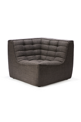 Dark Gray Modular Sofa | Ethnicraft N701 | Oroa.com