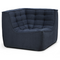 Graphite Fabric Upholstered Sofa | Ethnicraft N701 | Oroa.com
