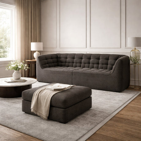 Modern European furniture - Stitched Detail 2-Seater Sofa - www.oroa.com