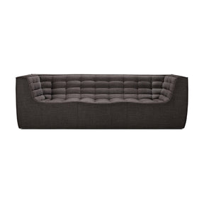 Modern or European furniture - Stitched Detail 3-Seater Sofa - www.oroa.com