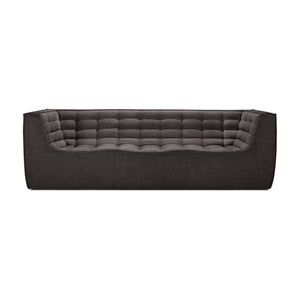   Modern or European furniture - Stitched Detail 3-Seater Sofa - www.oroa.com | Oroa.com