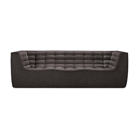   Modern or European furniture - Stitched Detail 3-Seater Sofa - www.oroa.com | Oroa.com