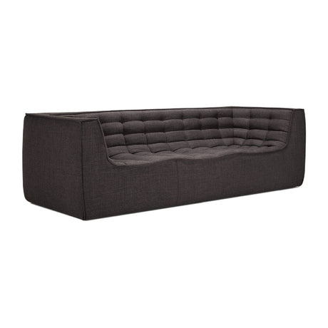 Modern or European furniture - Stitched Detail 3-Seater Sofa - www.oroa.com