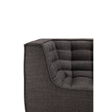 Modern or European furniture - Stitched Detail 3-Seater Sofa - www.oroa.com