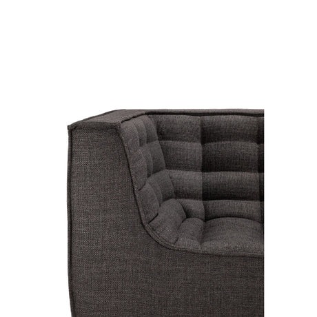 Modern or European furniture - Stitched Detail 3-Seater Sofa - www.oroa.com