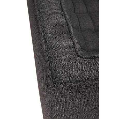 Modern or European furniture - Stitched Detail 3-Seater Sofa - www.oroa.com