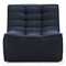 Graphite Fabric Upholstered Sofa | Ethnicraft N701 | Oroa.com