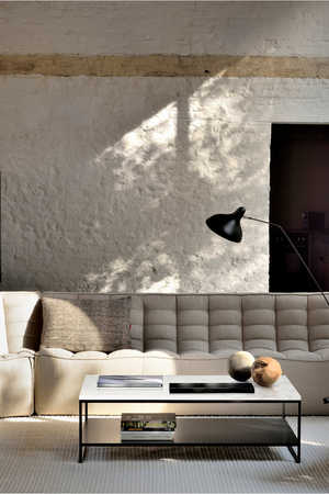 Curved Upholstered Sofa | Ethnicraft N701 | Oroa.com