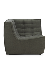Green Modular Sofa | Ethnicraft N701 | Oroa.com