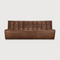 Brown Leather Modular Sofa | Ethnicraft N701 | Oroa.com