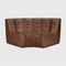 Brown Leather Modular Sofa | Ethnicraft N701 | Oroa.com
