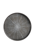 Round Hand-Painted Wood Tray | Ethnicraft Slice | Oroa.com