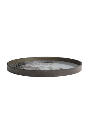 Aged Mirror Round Tray | Ethnicraft | Oroa.com