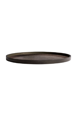 Aged Mirror Round Tray | Ethnicraft | Oroa.com