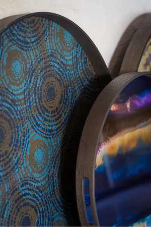 Round Glass Tray | Ethnicraft Organic | Oroa.com