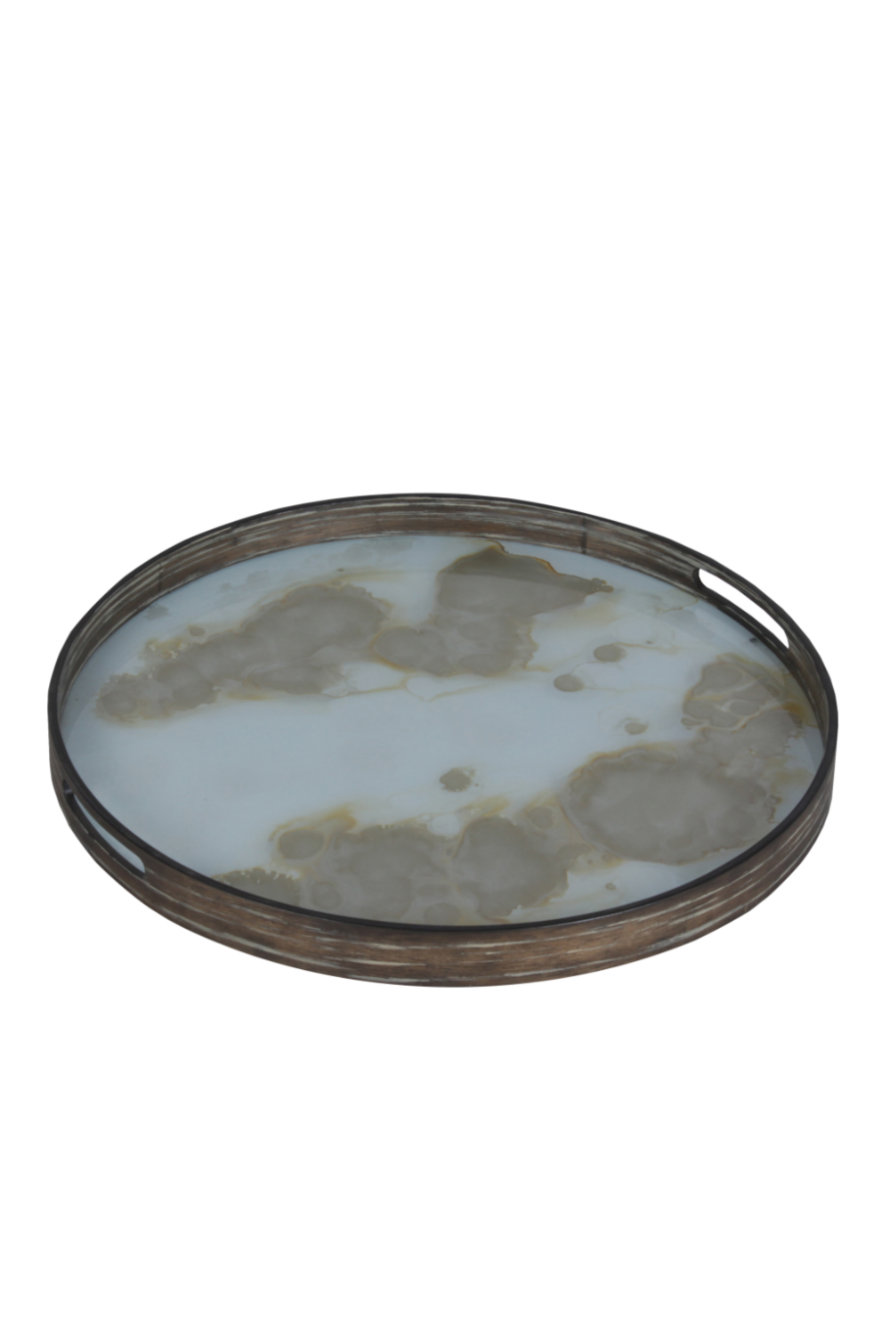 Round Glass Tray | Ethnicraft Organic | Oroa.com
