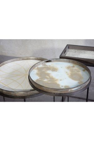 Round Glass Tray | Ethnicraft Organic | Oroa.com