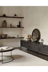 Wooden Round Tray | Ethnicraft Tree | Oroa.com