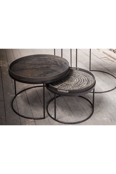 Wooden Round Tray | Ethnicraft Tree | Oroa.com