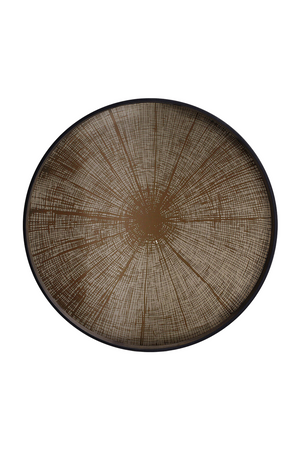 Mirror Round Tray | Ethnicraft Slice | Oroa.com