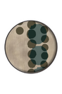 Hand-painted Glass Round Tray | Ethnicraft Dots | Oroa.com