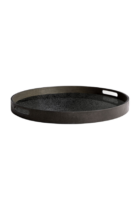 Aged Mirror Round Tray | Ethnicraft | Oroa.com