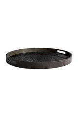 Aged Mirror Round Tray | Ethnicraft | Oroa.com