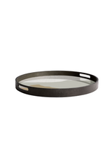 Wooden Rim Round Tray | Ethnicraft Wabi Sabi | Oroa.com
