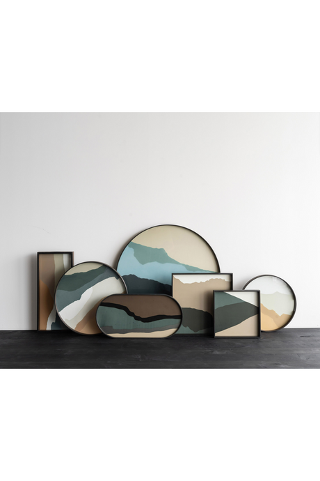 Wooden Rim Round Tray | Ethnicraft Wabi Sabi | Oroa.com