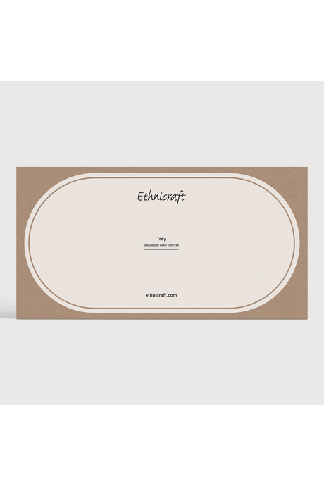 Hand-painted Glass Valet Tray | Ethnicraft Organic | Oroa.com