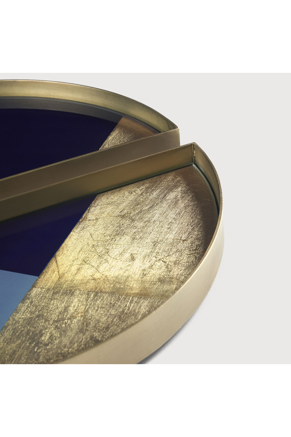 Semi-Circular Valet Tray Set (2) | Ethnicraft Geometric | Oroa.com