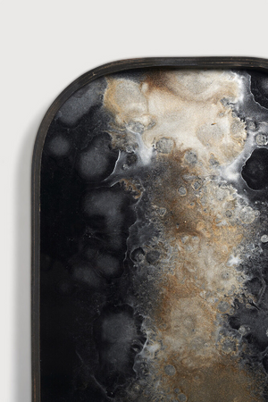 Hand-painted Glass Valet Tray | Ethnicraft Organic | Oroa.com