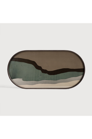 Oval Glass Tray | Ethnicraft Wabi Sabi | Oroa.com