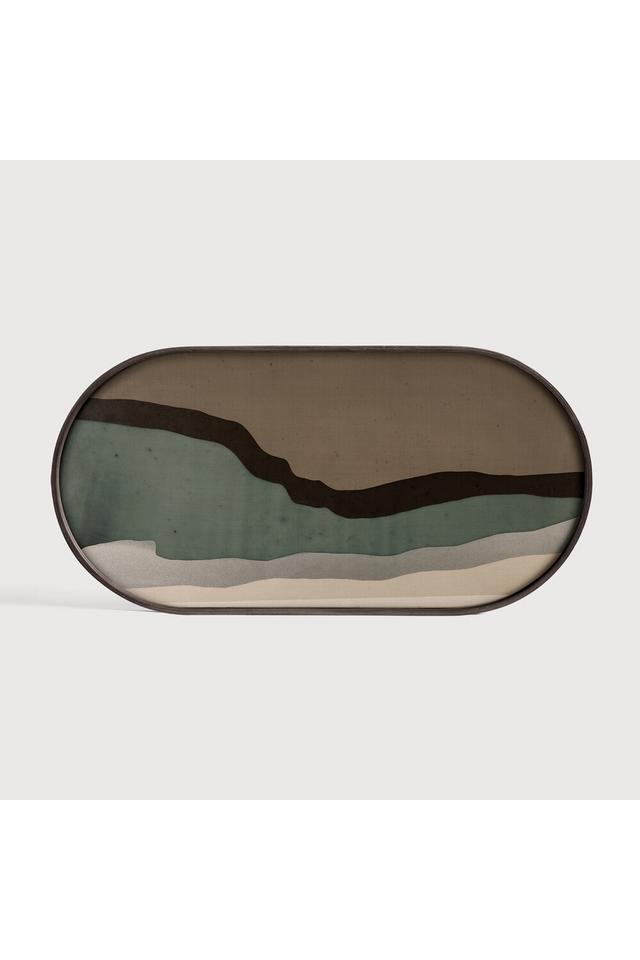 Oval Glass Tray | Ethnicraft Wabi Sabi | Oroa.com