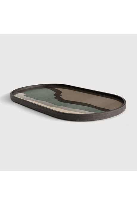 Oval Glass Tray | Ethnicraft Wabi Sabi | Oroa.com