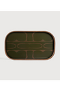 Hand-printed Glass Valet Tray | Ethnicraft Second Nature | Oroa.com
