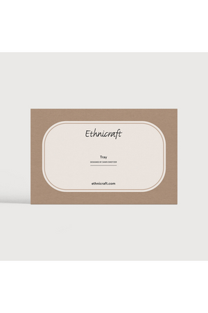 Hand-printed Glass Valet Tray | Ethnicraft Second Nature | Oroa.com