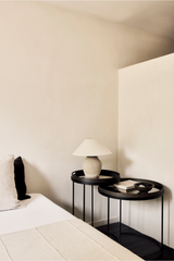 Round Tray Side Table Set (2) | Ethnicraft | OROA.com