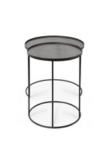 Round Tray Side Table Set (2) | Ethnicraft | OROA.com