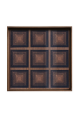 Square Glass Tray | Ethnicraft Linear Flow | Oroa.com