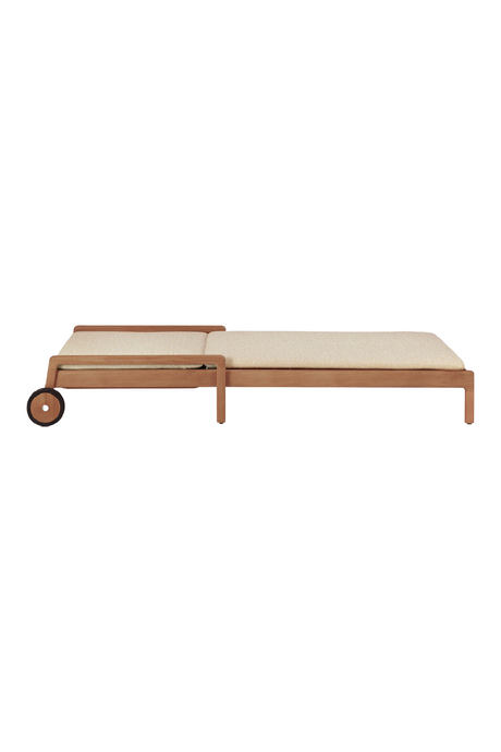 Outdoor Adjustable Lounger Cushion | Ethnicraft Jack | Oroa.com