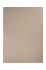Traditional Brown Flat-Weaved Indoor/Outdoor Rug | Ethnicraft Nomad | Oroatrade.com